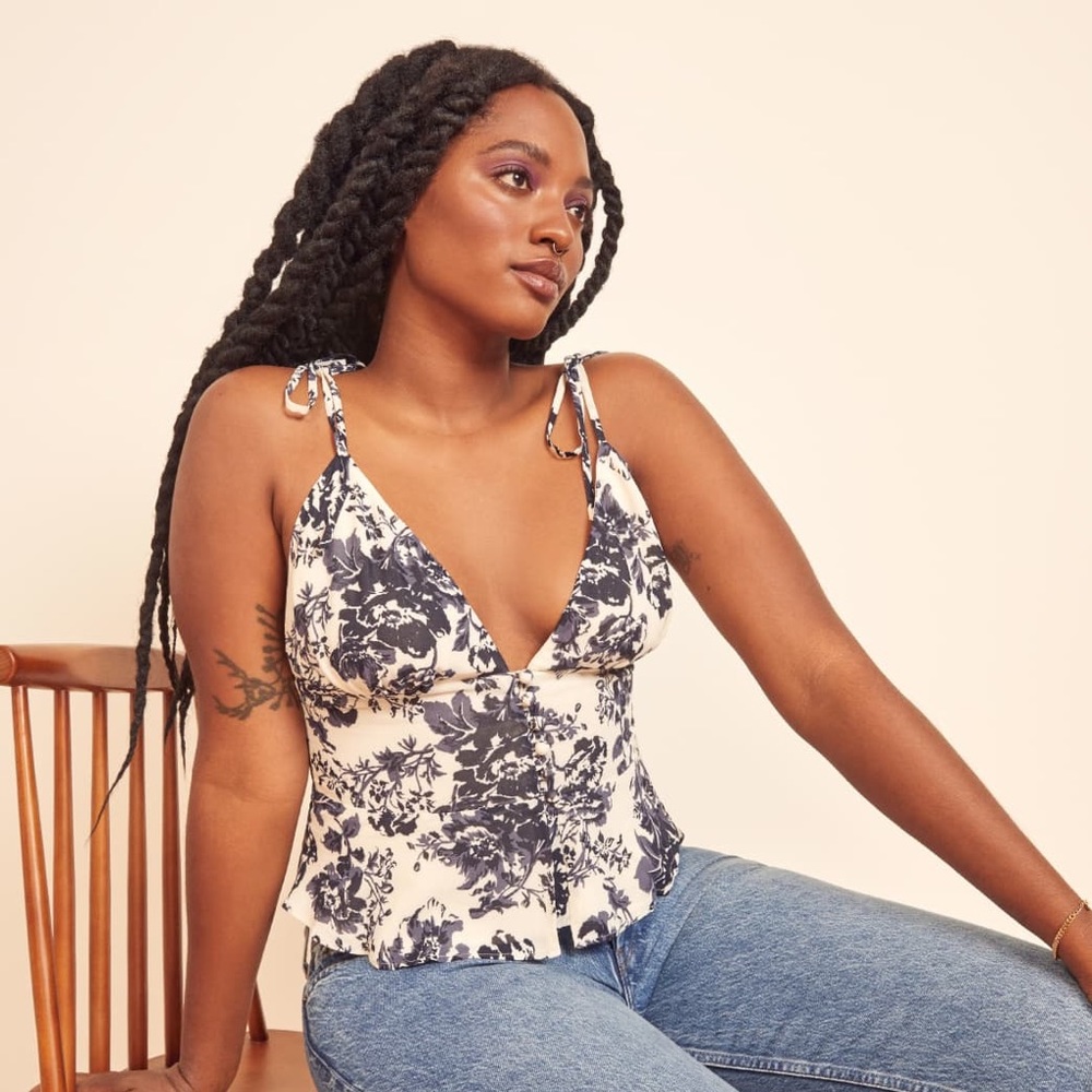Reformation Cluny Top NWOT